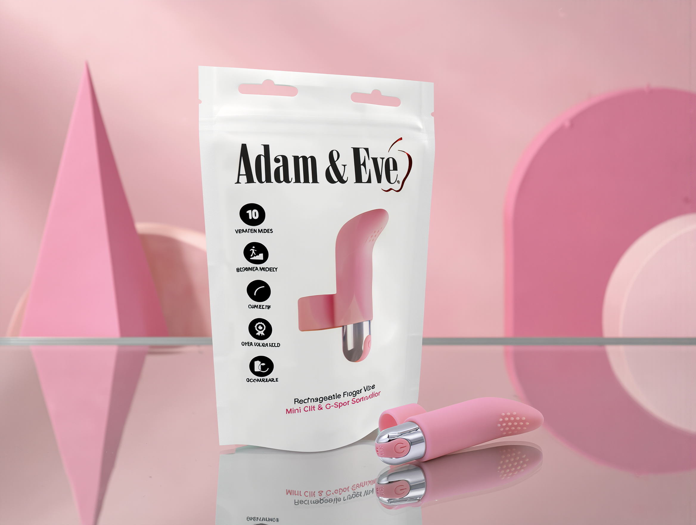 Adam & Eve Silicone Rechargeable Finger Vibe